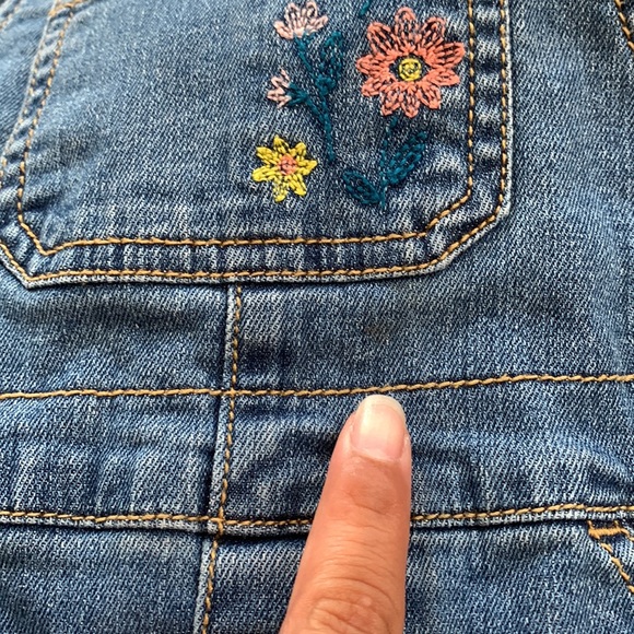 Girl 18mo-2T spring summer clothing overalls leggings shorts capri pants - Picture 9 of 17